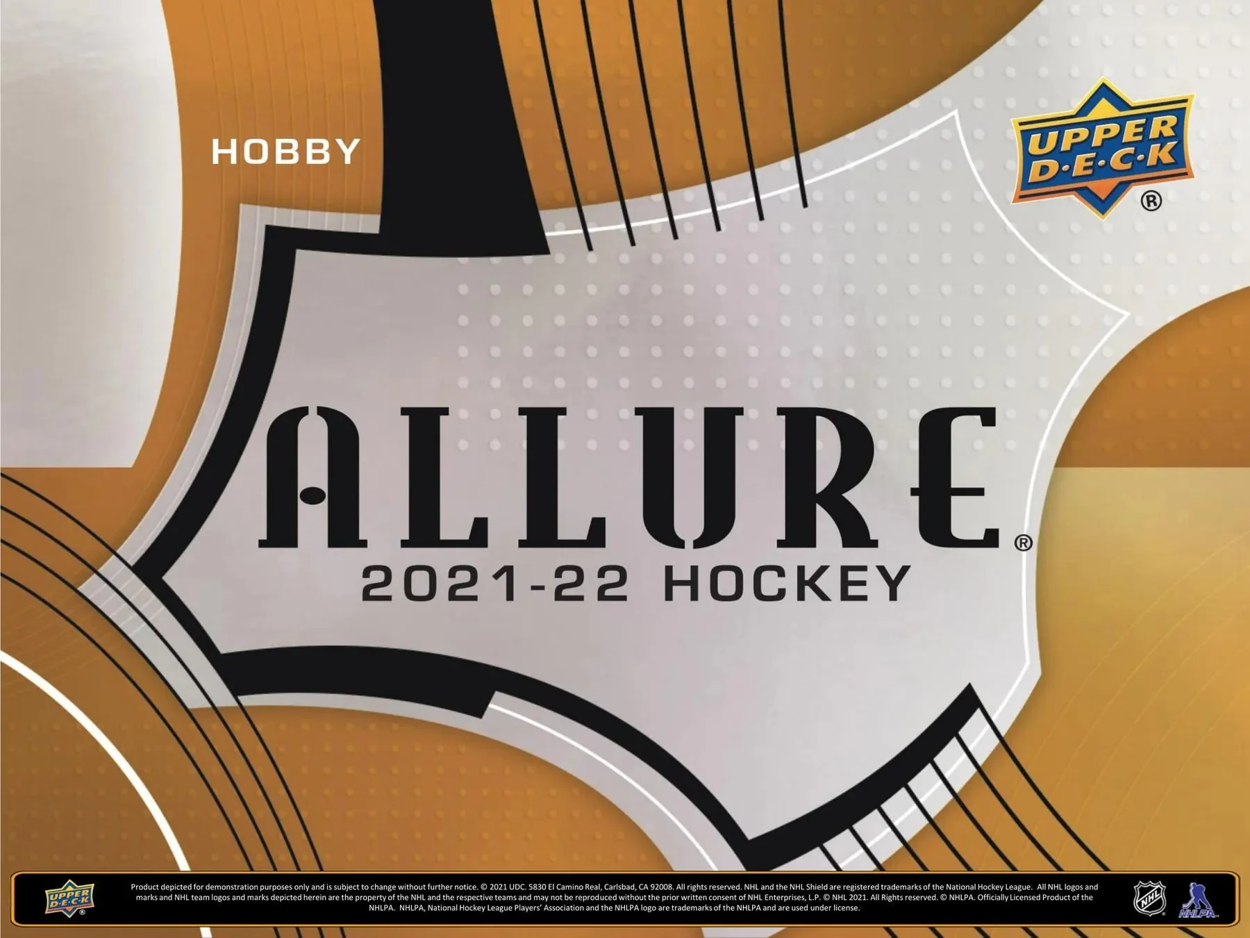 2021-22 Upper Deck Allure Hockey Hobby Box - Image 3