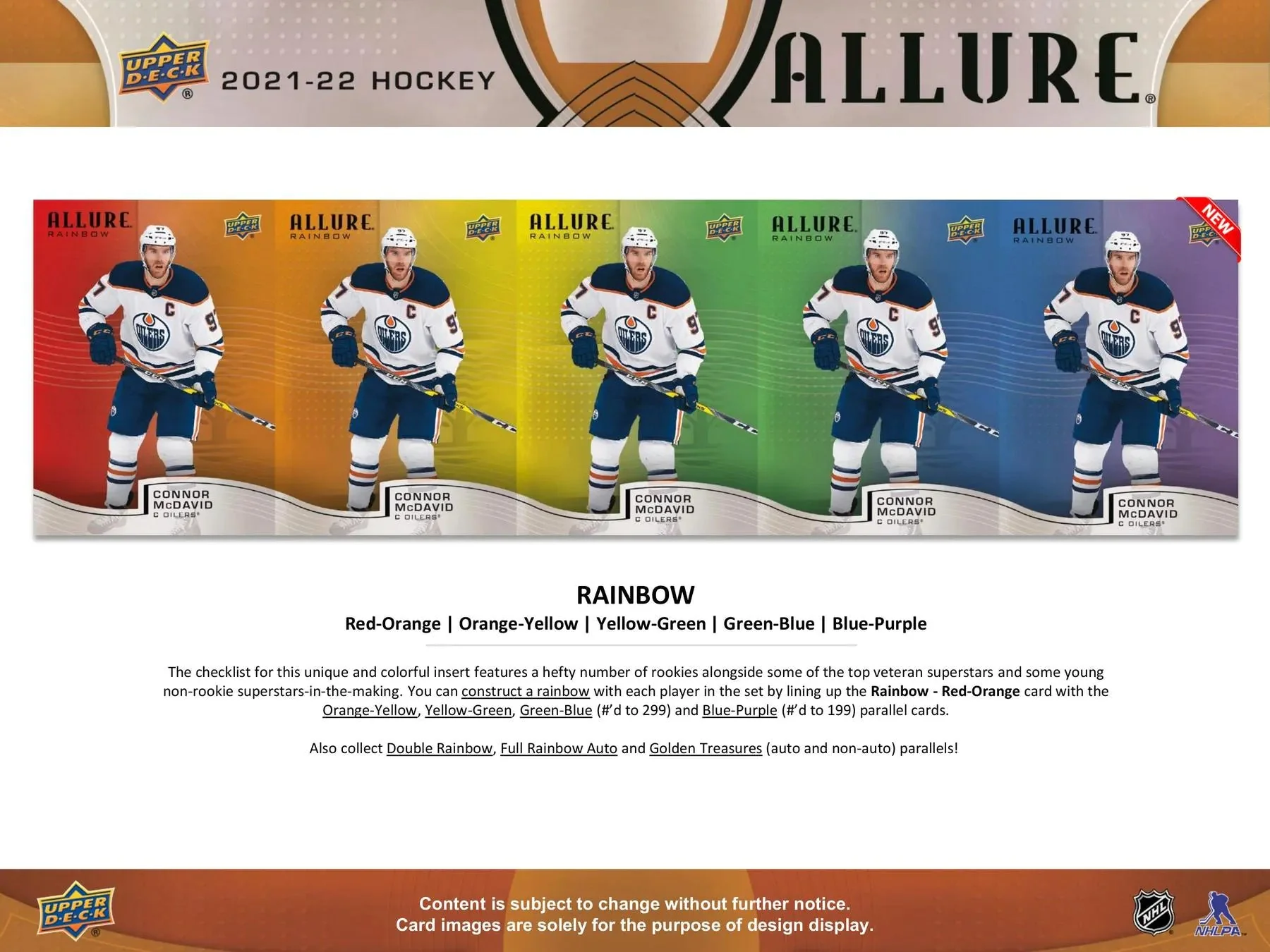 2021-22 Upper Deck Allure Hockey Hobby Box - Image 4