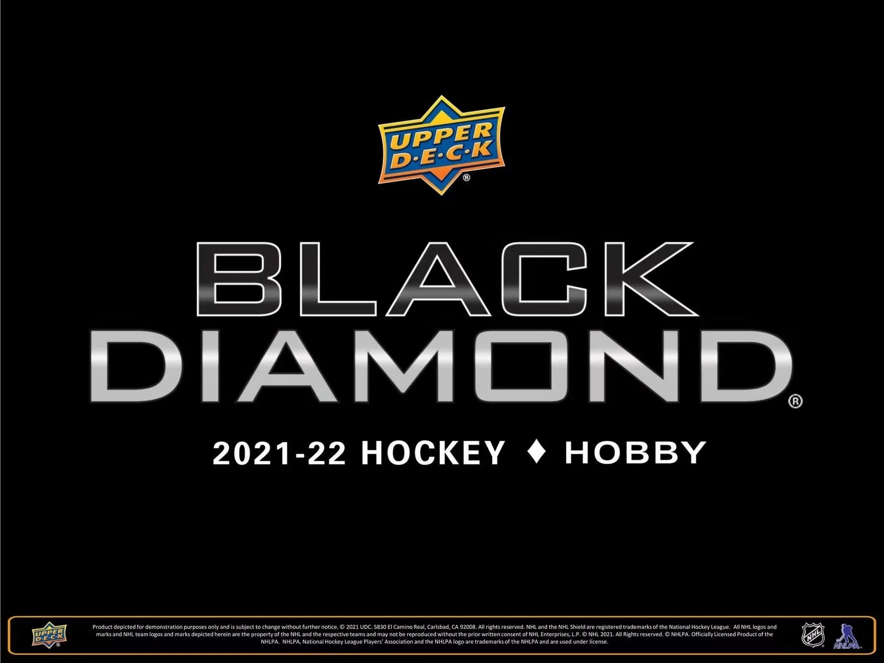 2021-22 Upper Deck Black Diamond Hockey Hobby Box - Image 4