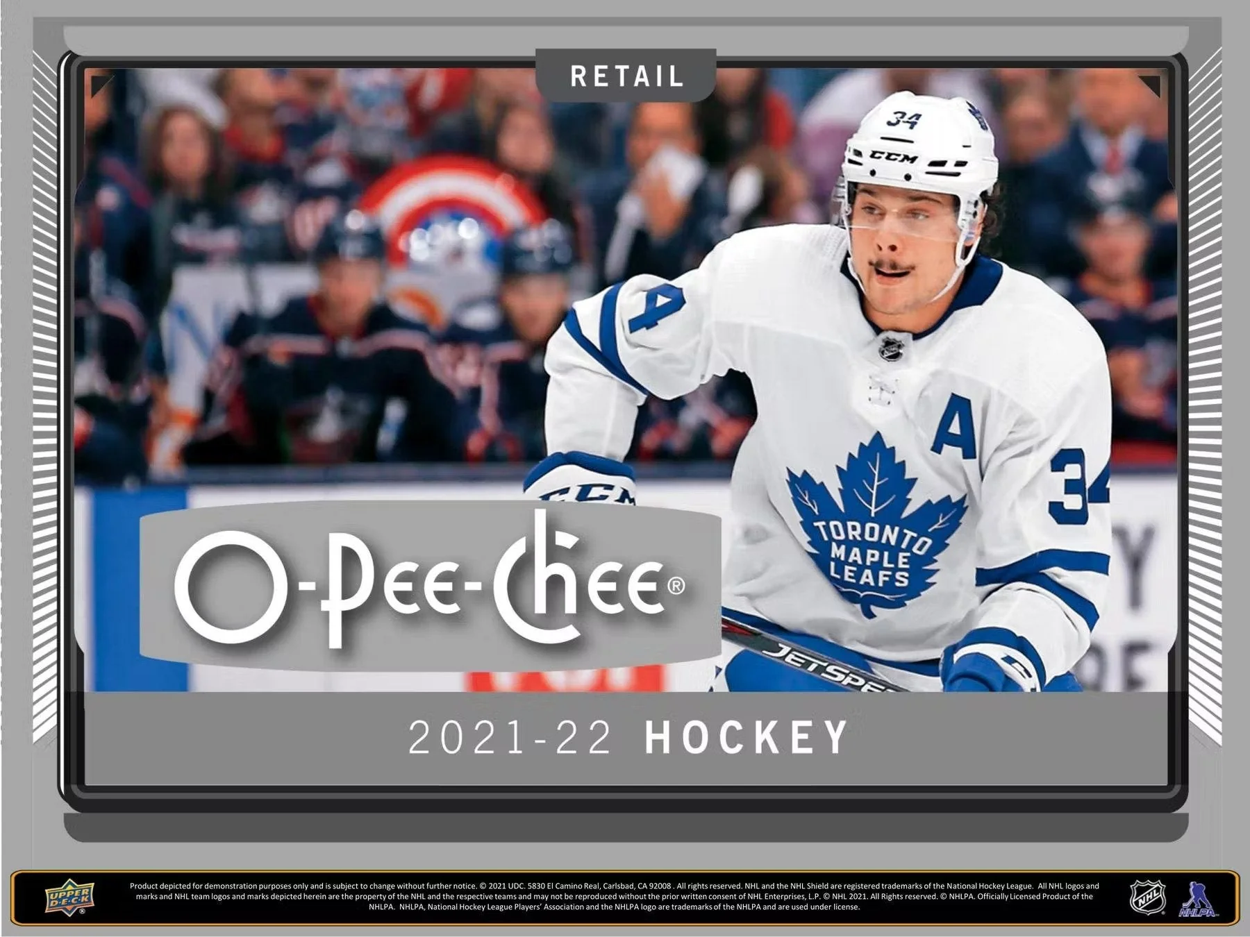 2021-22 Upper Deck O-Pee-Chee Hockey Retail Box - Image 4