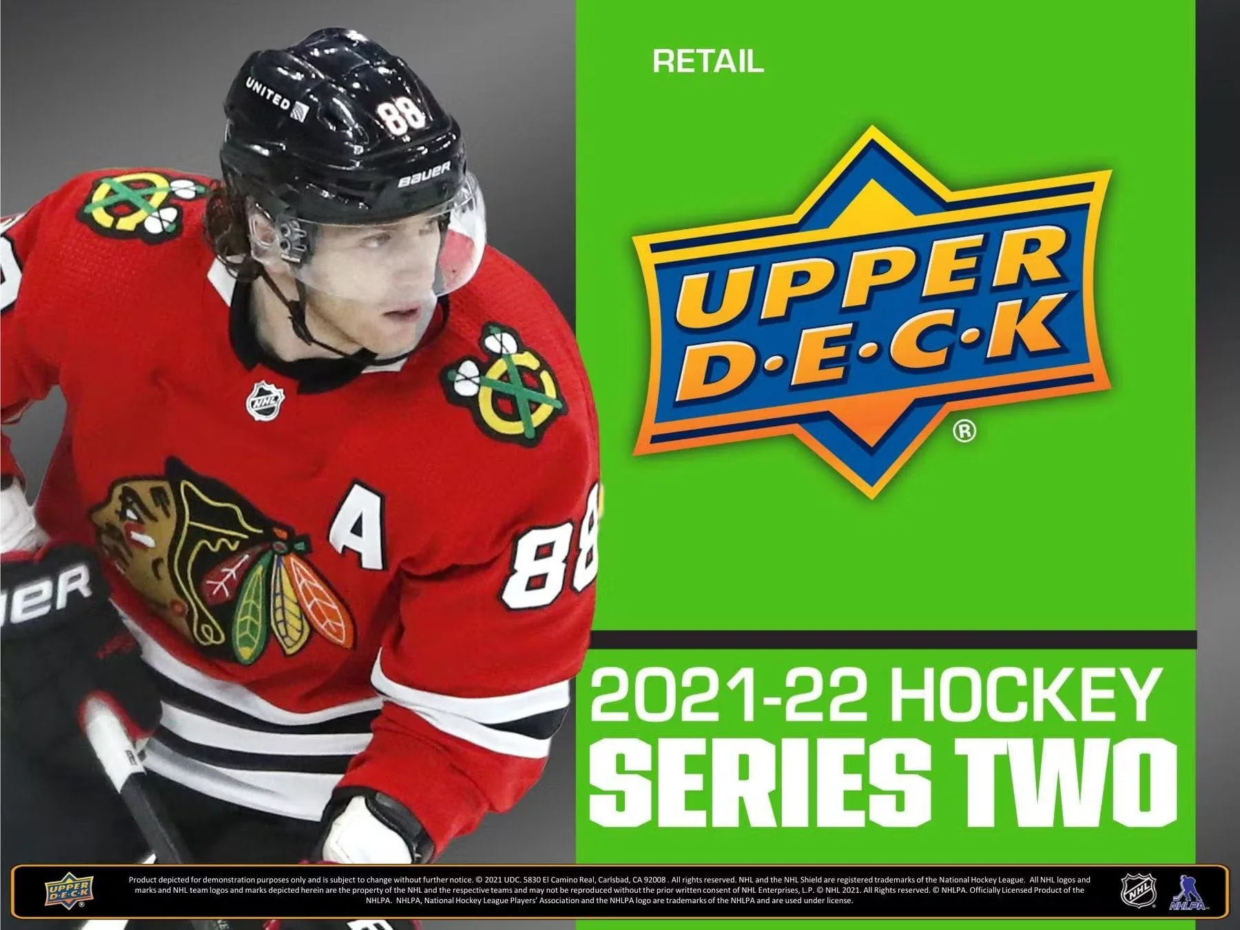 2021-22 Upper Deck Series 2 Hockey Retail 24-Pack Box - Image 4