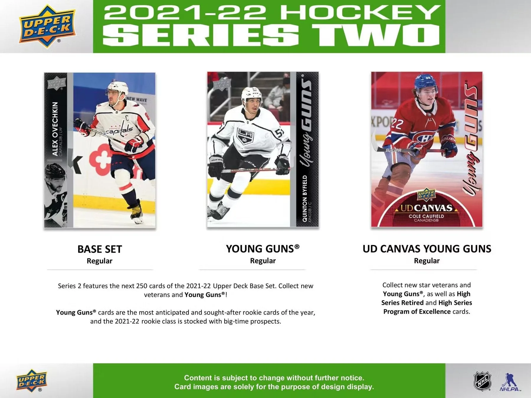 2021-22 Upper Deck Series 2 Hockey Retail 24-Pack Box - Image 5
