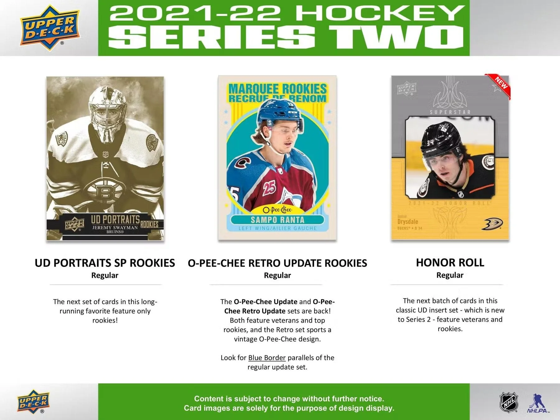 2021-22 Upper Deck Series 2 Hockey Retail 24-Pack Box - Image 6