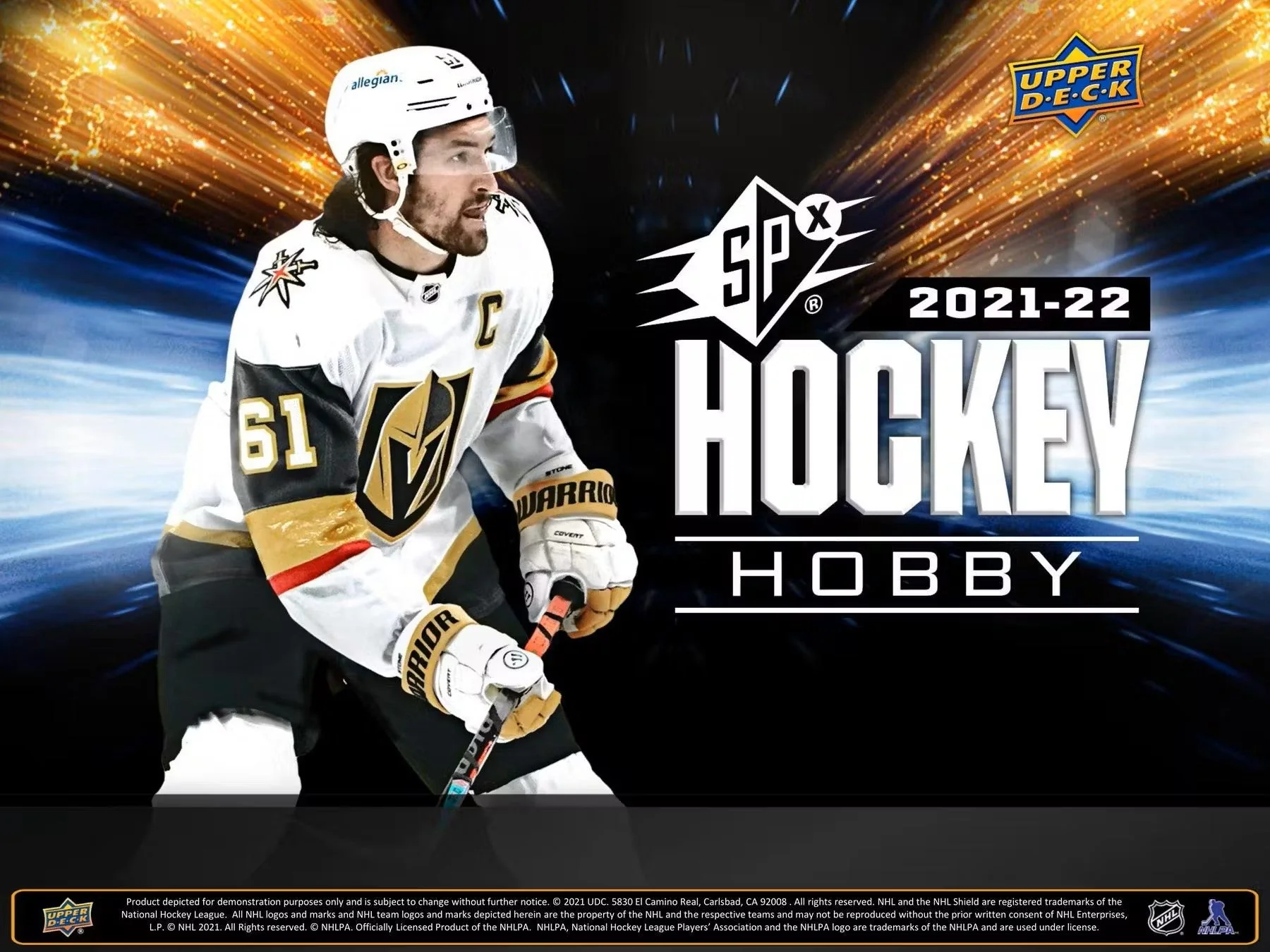 2021-22 Upper Deck SPx Hockey Hobby Box - Image 3