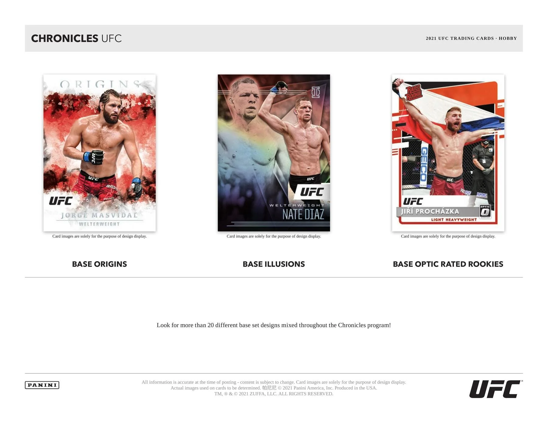 2021 Panini Chronicles UFC Hobby Box - Image 5