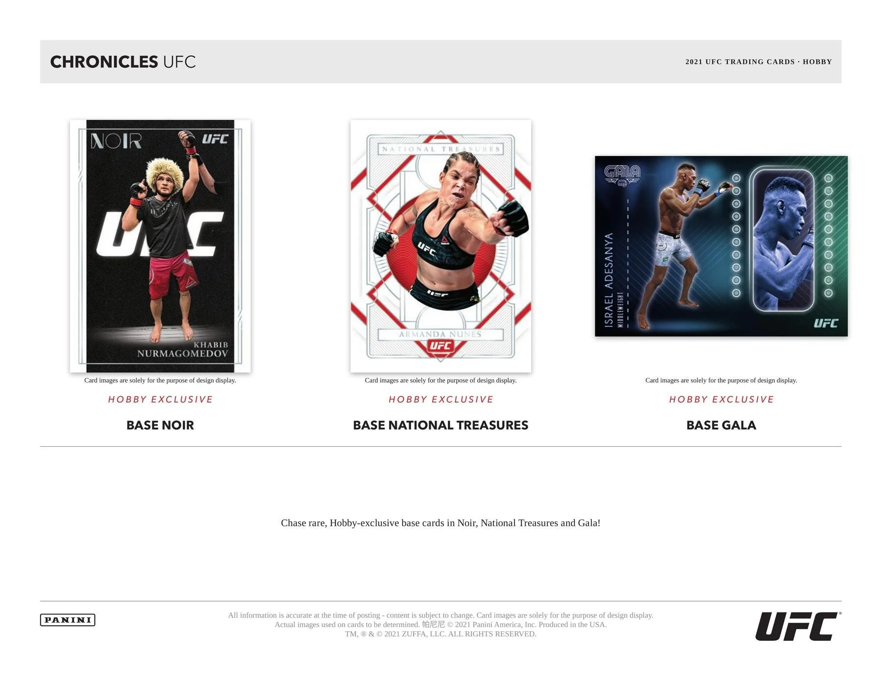 2021 Panini Chronicles UFC Hobby Box - Image 6