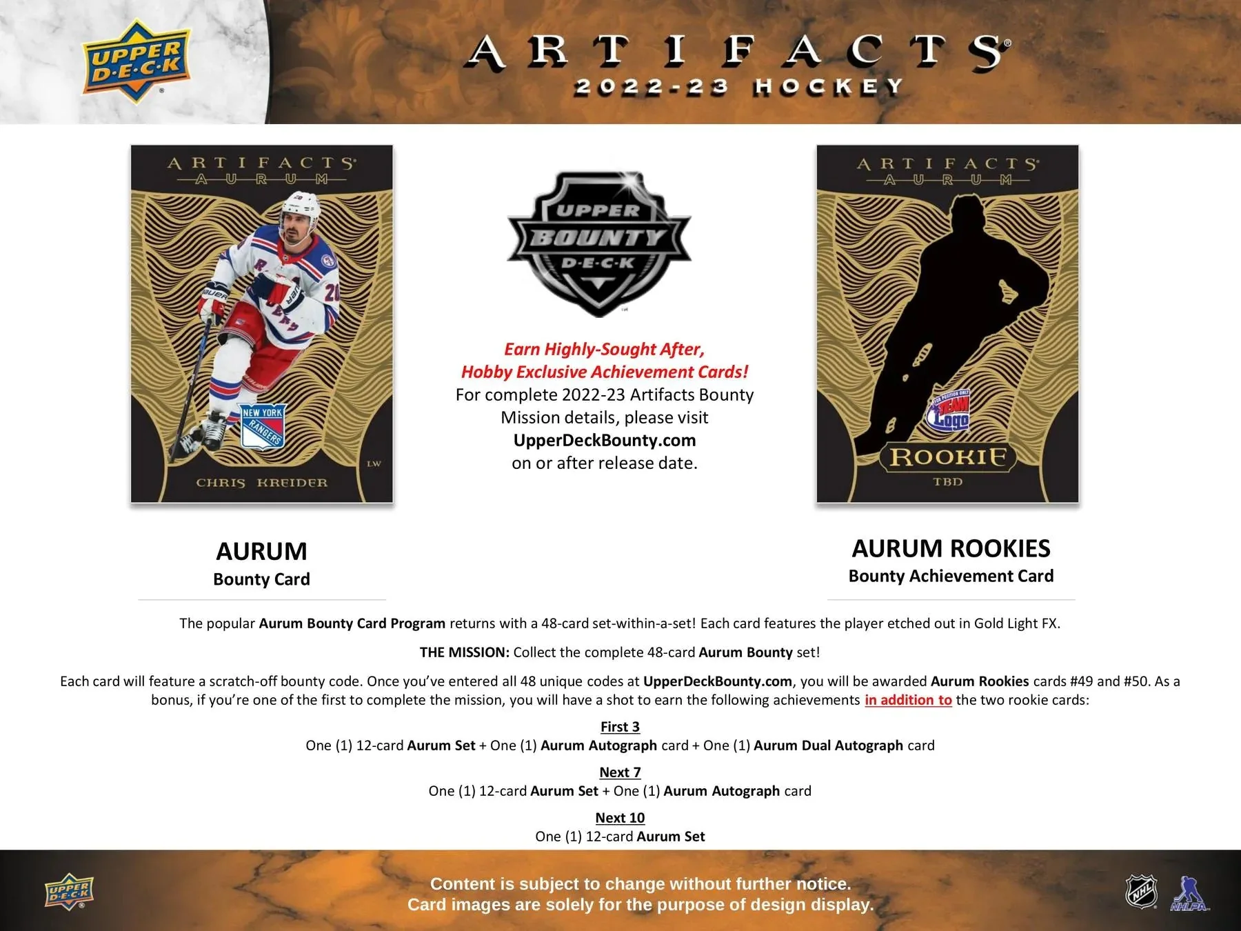 2022-23 Upper Deck Artifacts Hockey Hobby Box - Image 6