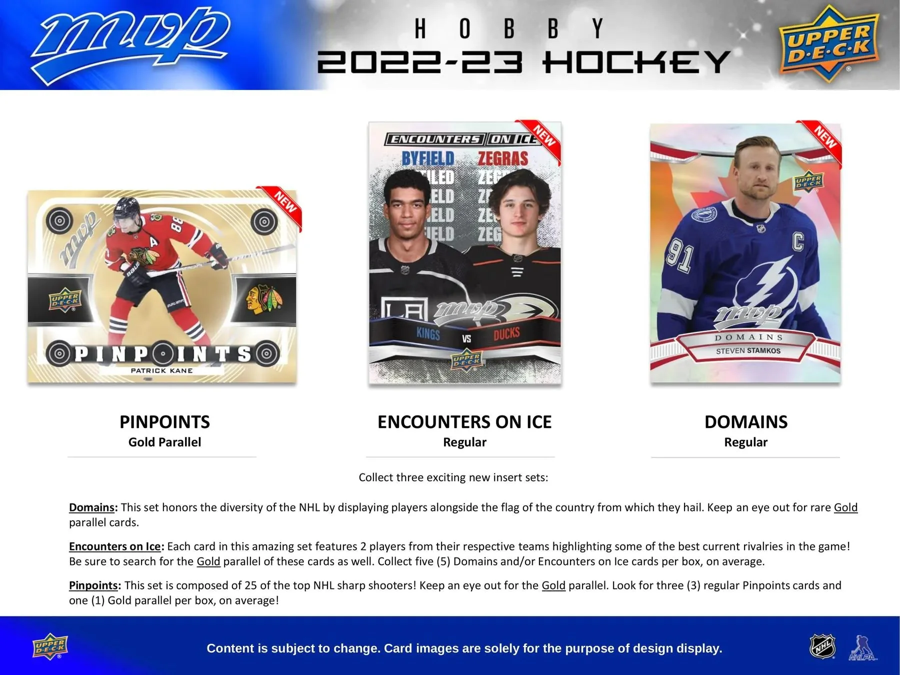 2022-23 Upper Deck MVP Hockey Hobby Box | Columbia Sports Cards - Image 6