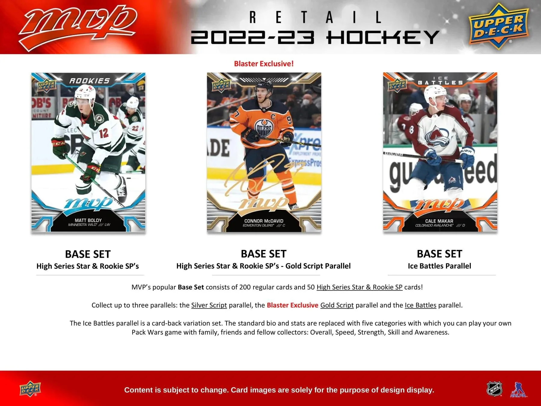 2022-23 Upper Deck MVP Hockey Retail 36-Pack Box - Image 5