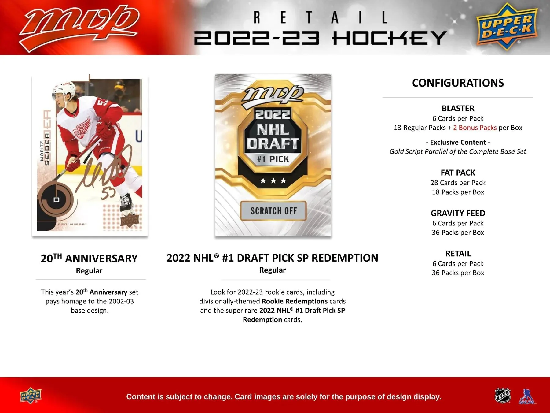 2022-23 Upper Deck MVP Hockey Retail 36-Pack Box - Image 7