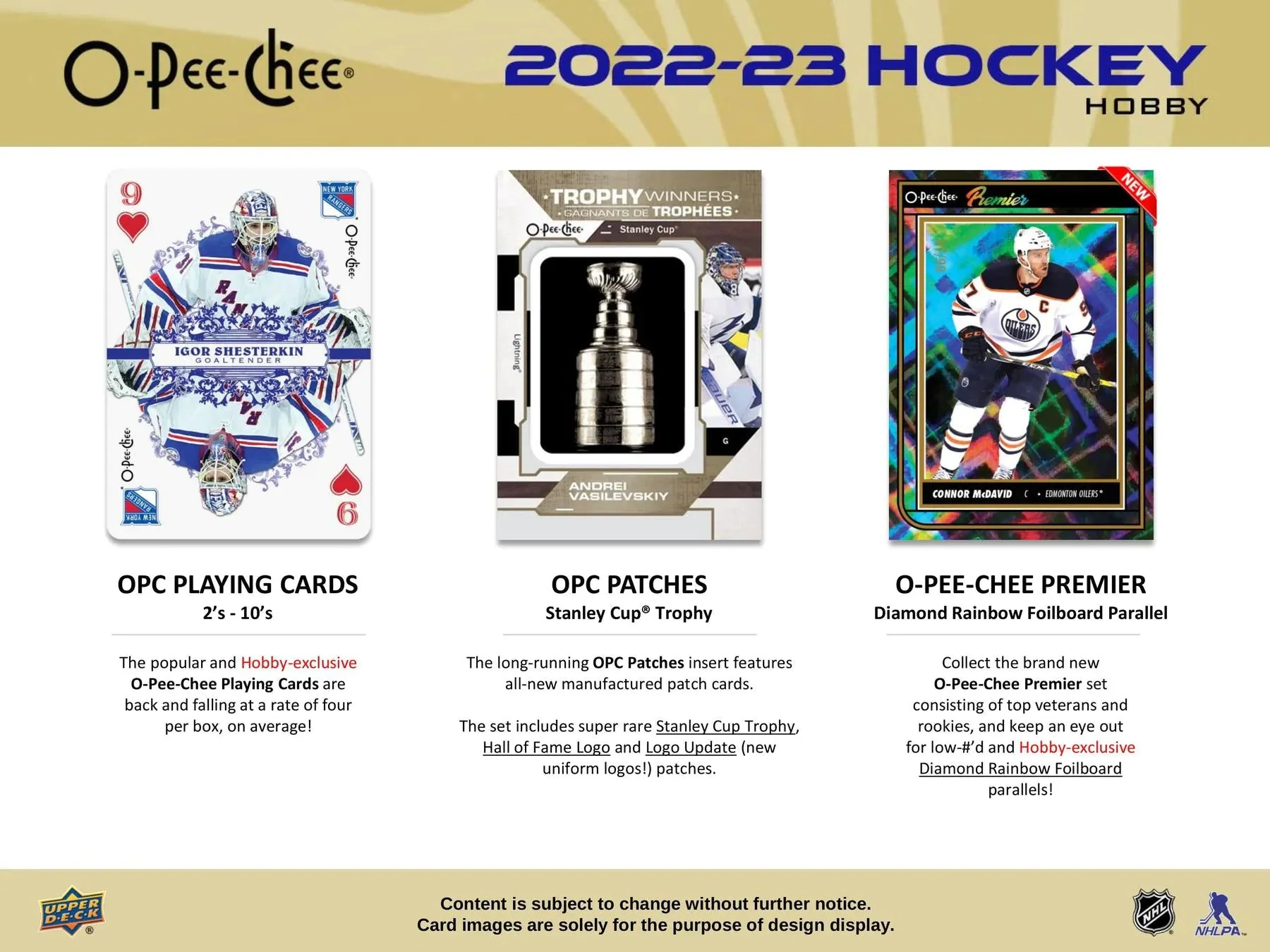 2022-23 Upper Deck O-Pee-Chee OPC Hockey Hobby Box - Image 5