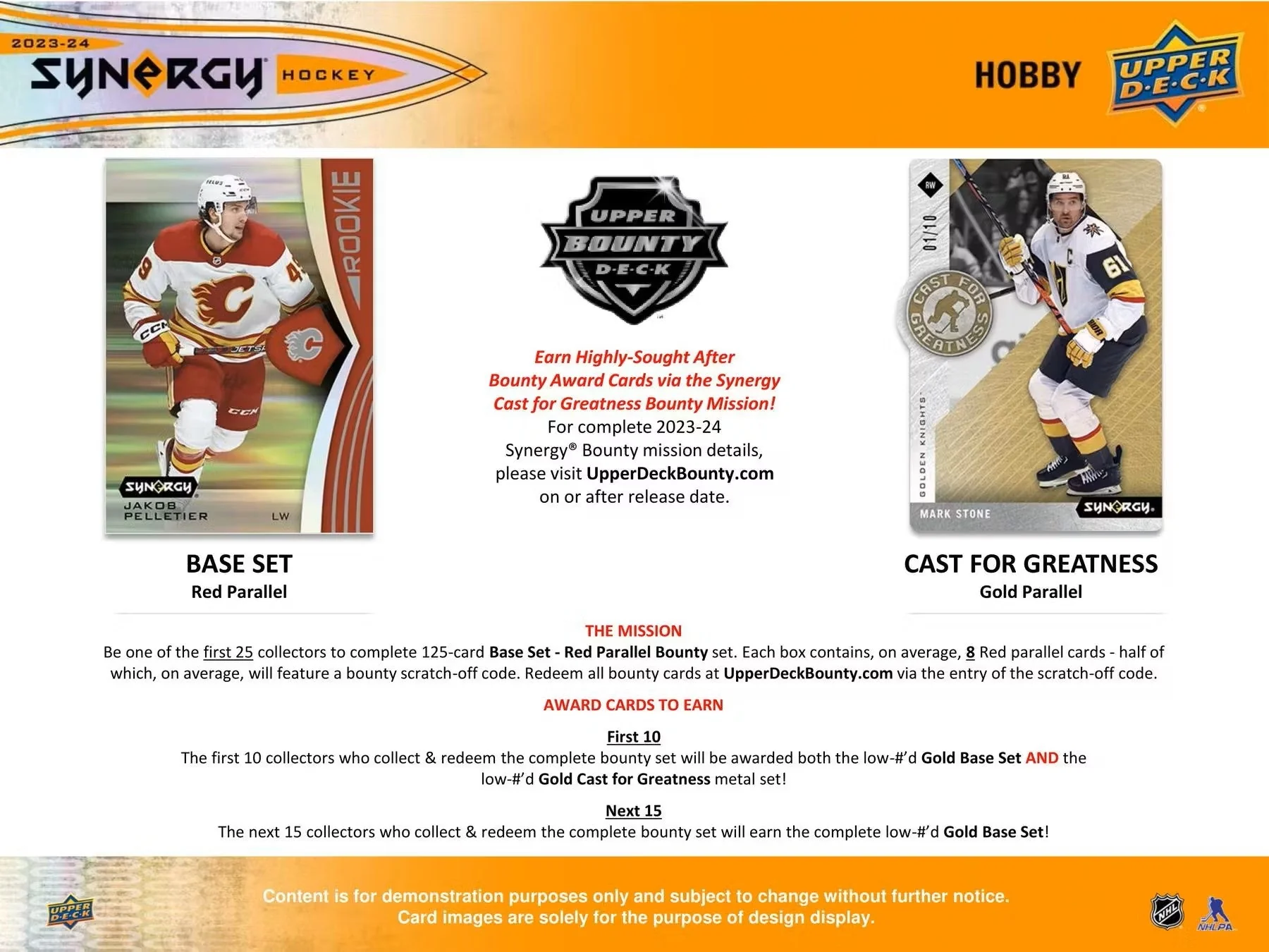 2023-24 Upper Deck Synergy Hockey Hobby Box | Columbia Sports Cards - Image 6