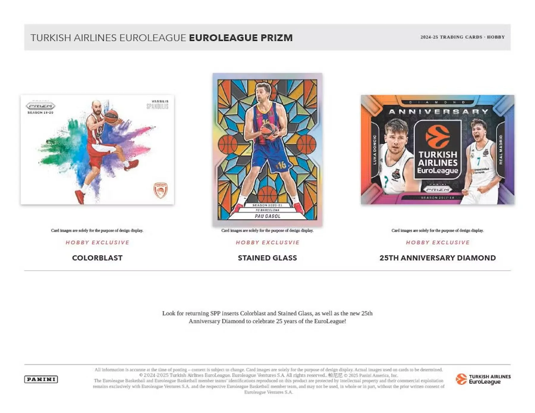 2024-25 Panini Prizm Turkish Airlines EuroLeague Basketball Hobby Box - Image 6