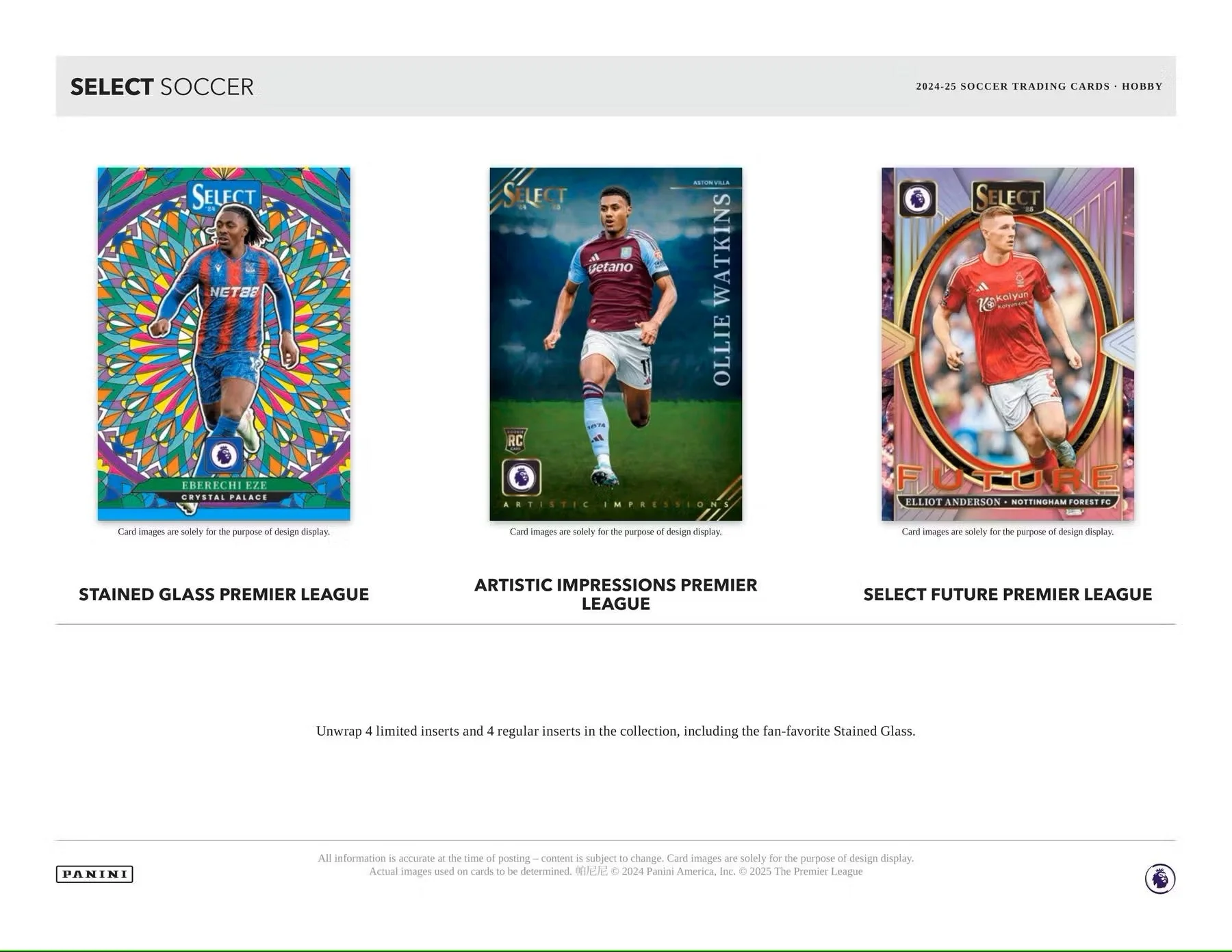 2024-25 Panini Select Premier League EPL Soccer Hobby Box - Image 5