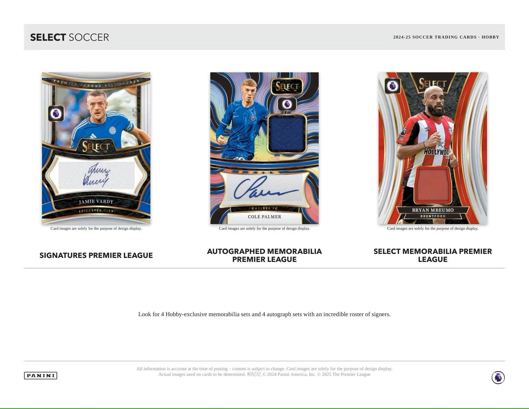 2024-25 Panini Select Premier League EPL Soccer Hobby Box - Image 6