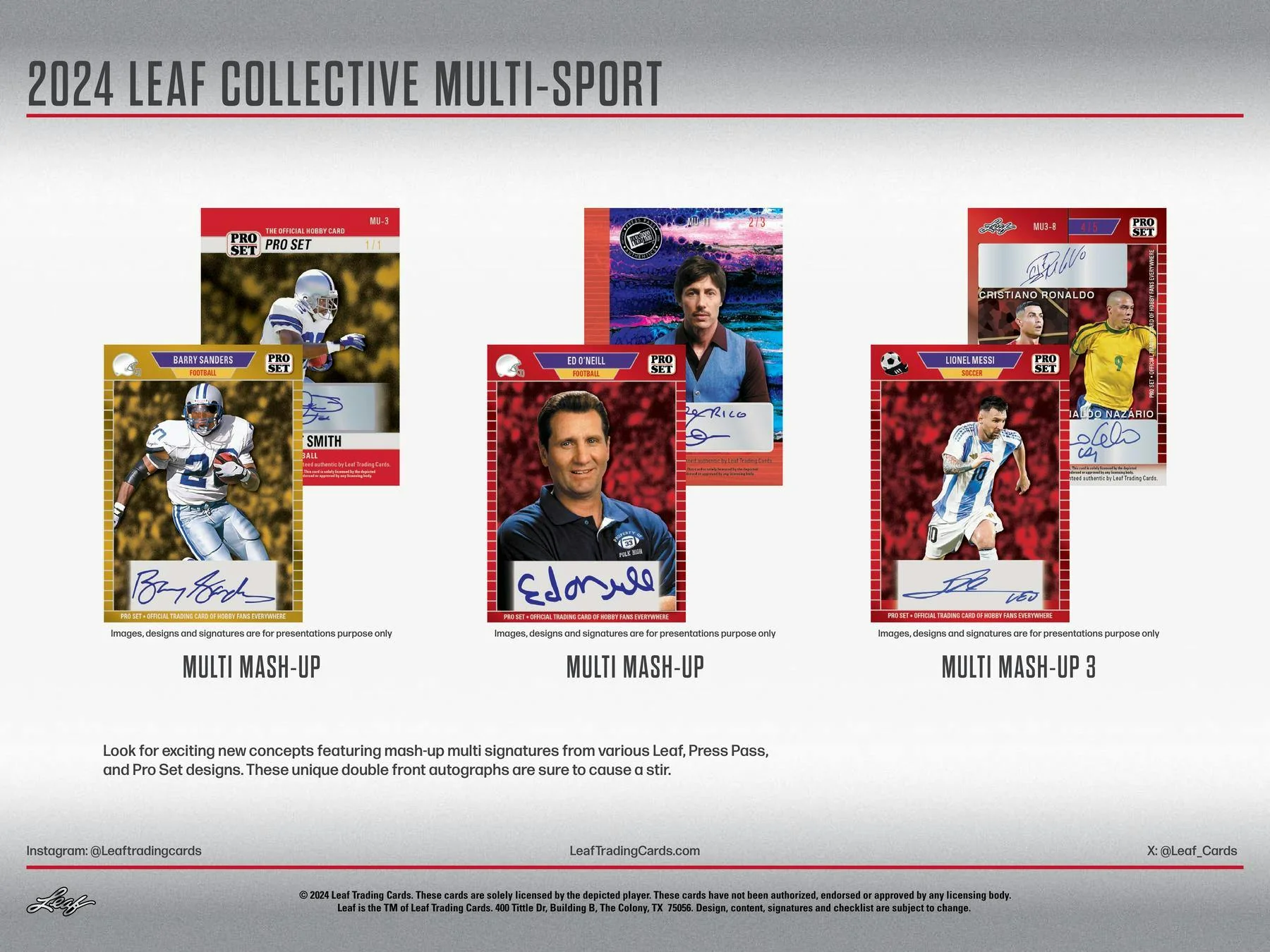 2024 Leaf Collective Multisport Hobby Box - Image 5
