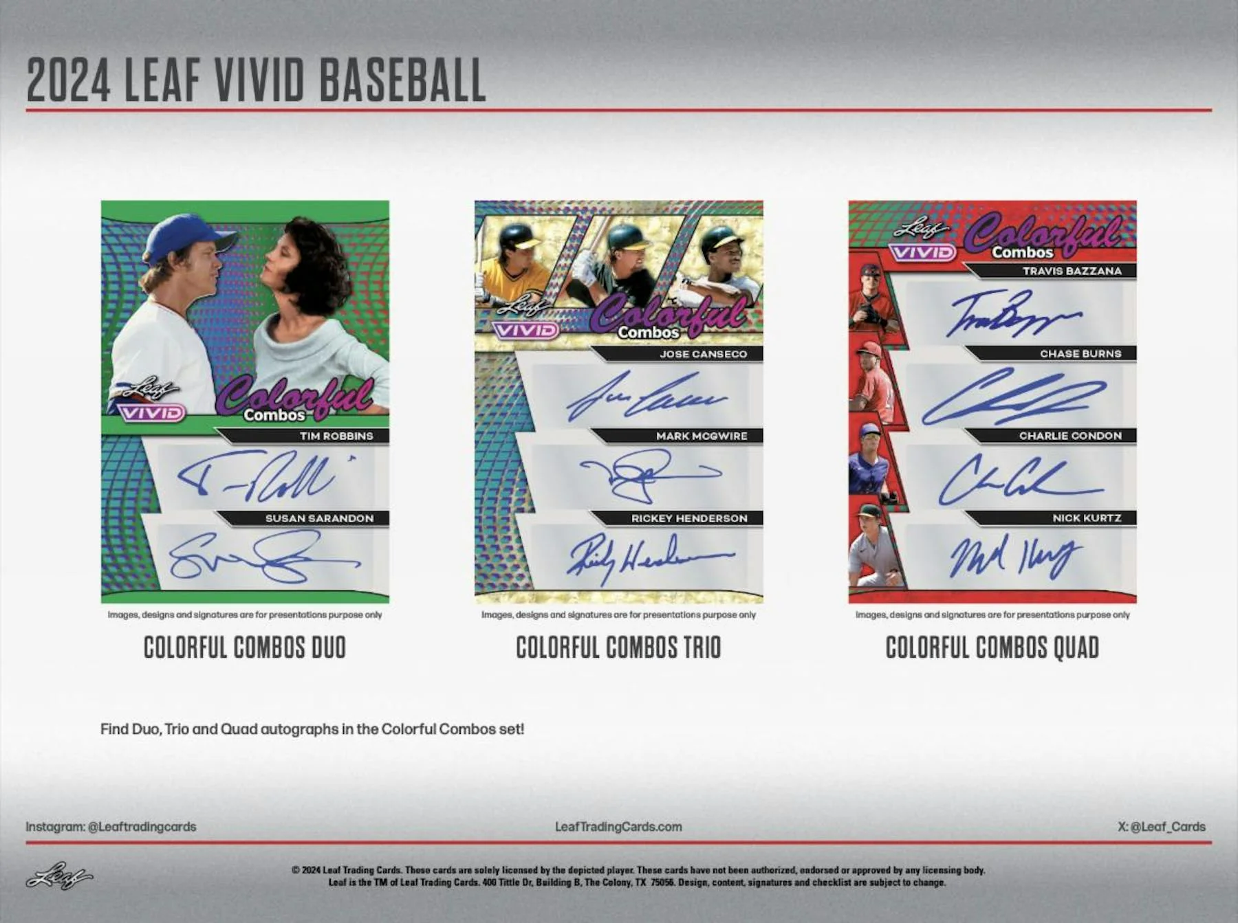 2024 Leaf Vivid Baseball Hobby Box - Image 6