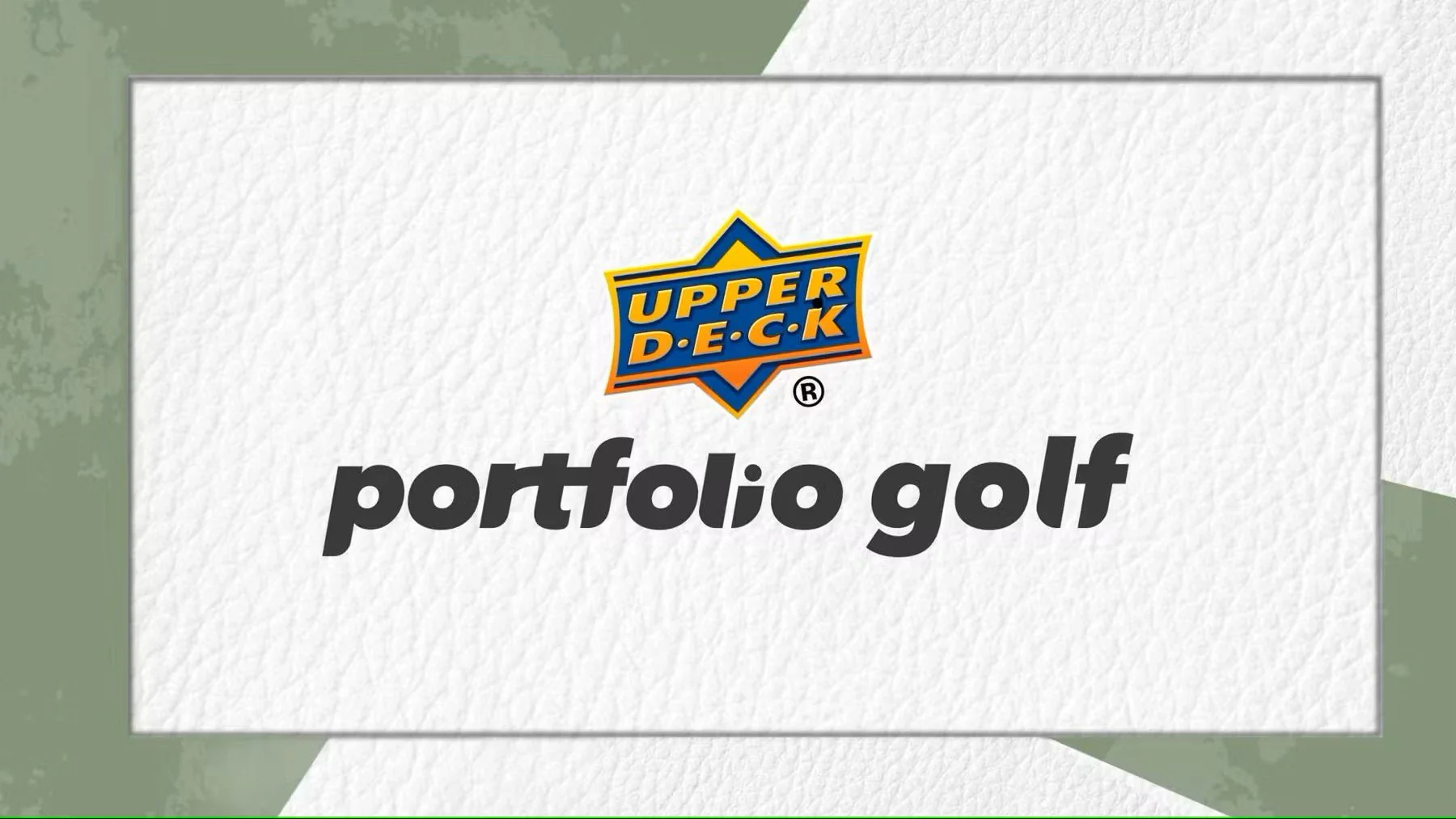 2024 Upper Deck Portfolio Golf Hobby Box - Image 3