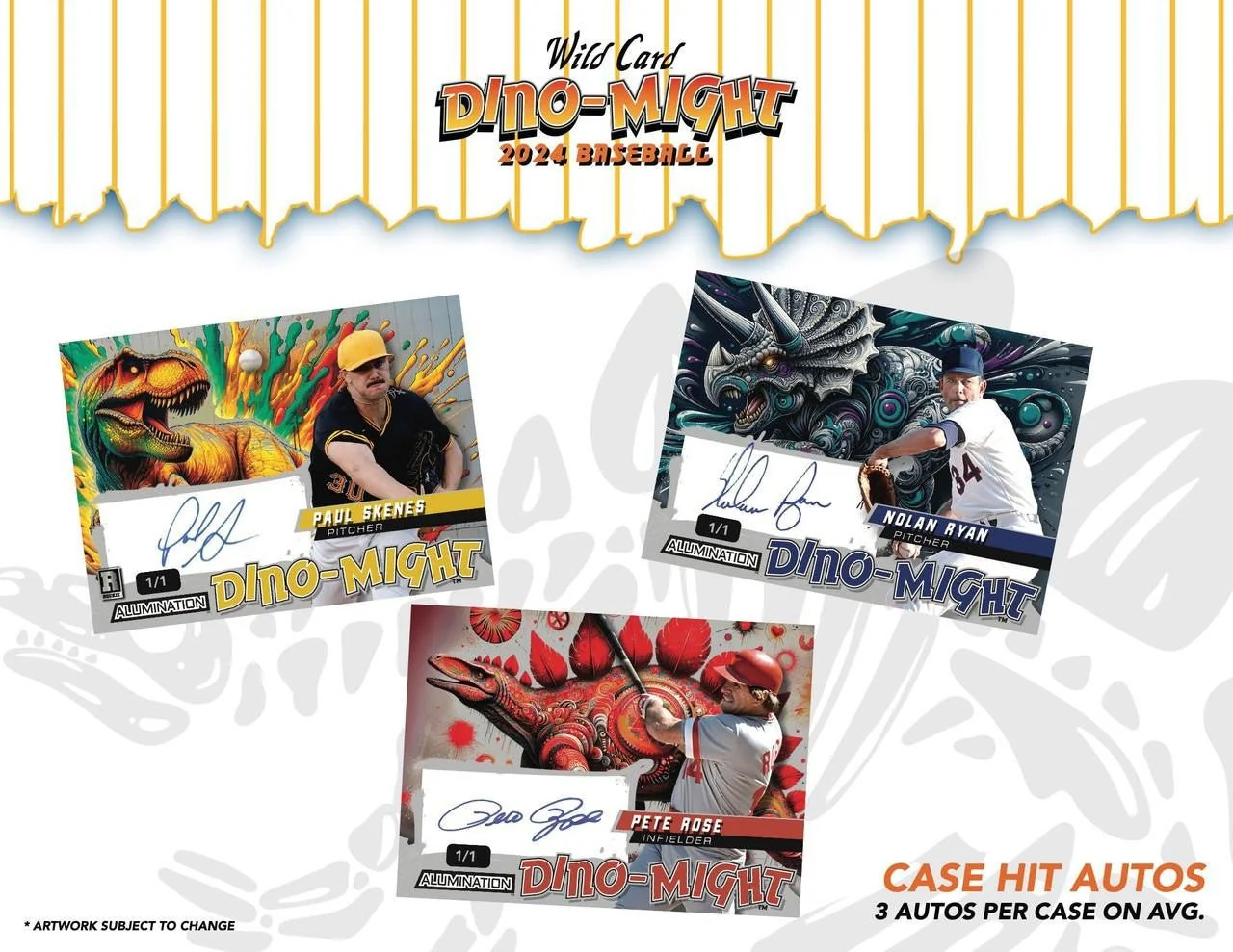 2024 Wild Card Dino-Might Baseball Hobby Box - Image 4