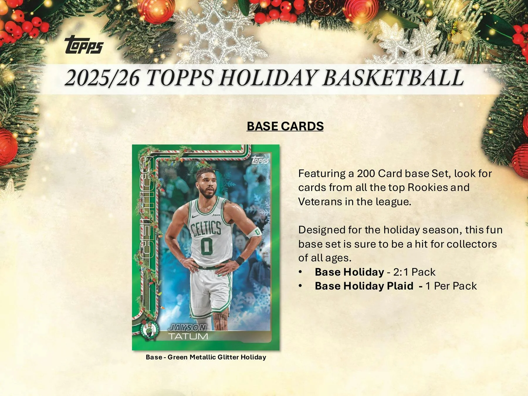 2025-26 Topps Holiday Basketball Countdown Calendar Box | Columbia Sports Cards - Image 3