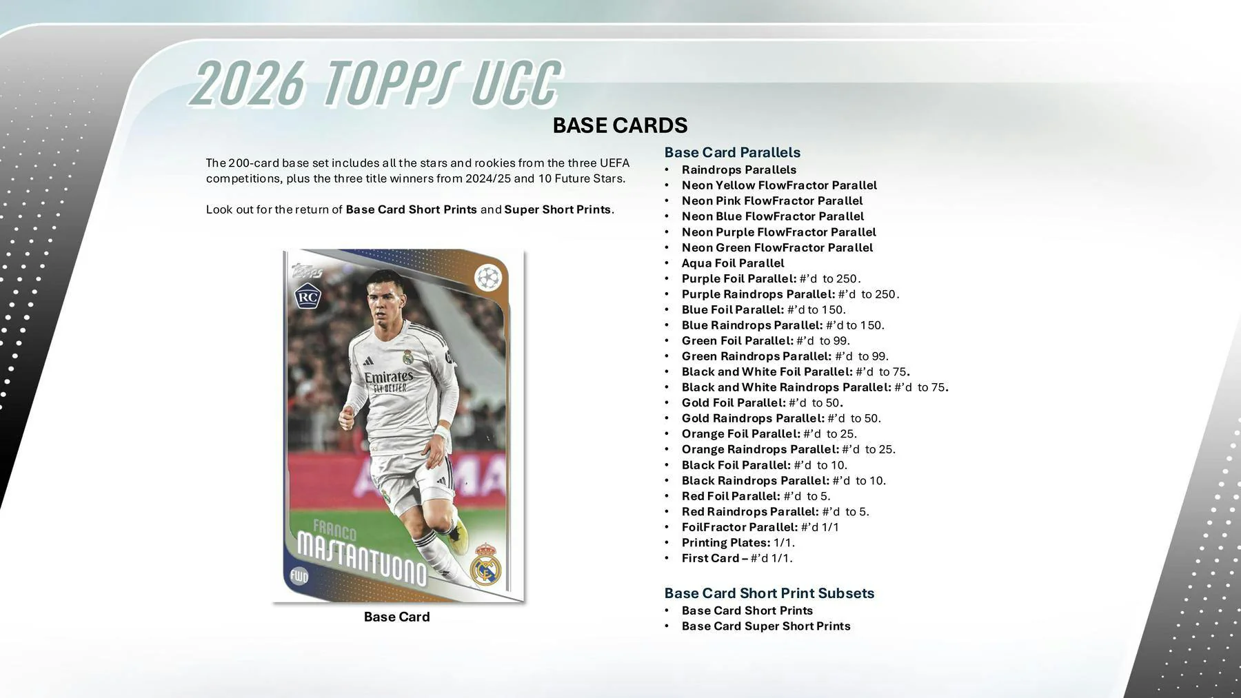 2025/26 Topps UEFA Club Competitions Soccer Hobby Box | Columbia Sports Cards - Image 4