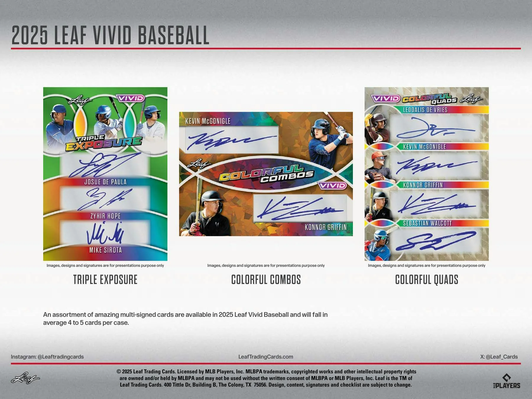 2025 Leaf Vivid Baseball Hobby Jumbo Box | Columbia Sports Cards - Image 6