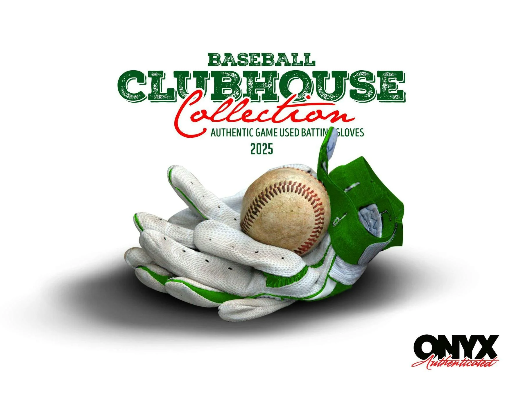 2025 Onyx Clubhouse Collection Baseball Game Used Batting Glove Hobby Box | Columbia Sports Cards - Image 3