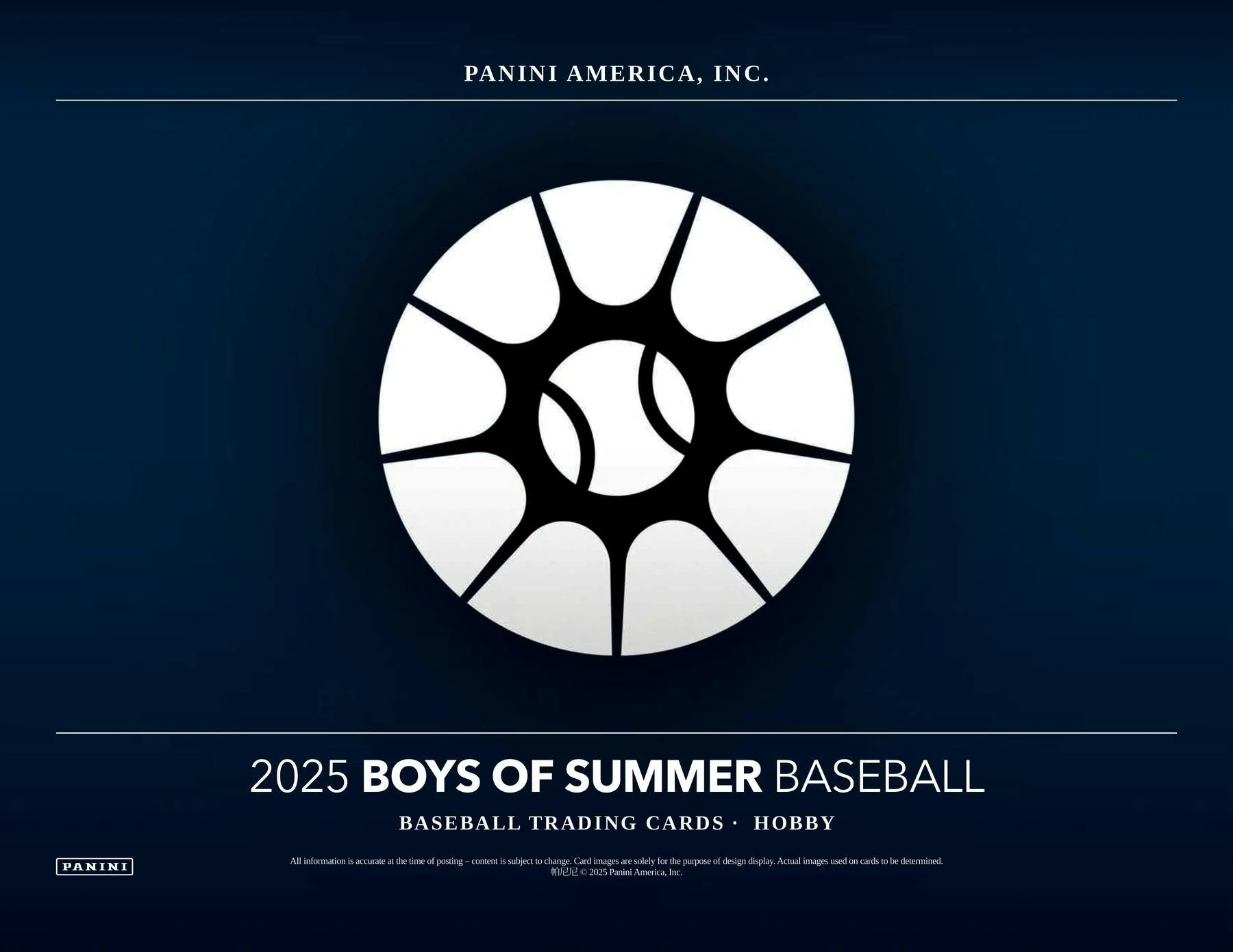 2025 Panini Boys of Summer Baseball Hobby Box | Columbia Sports Cards - Image 3