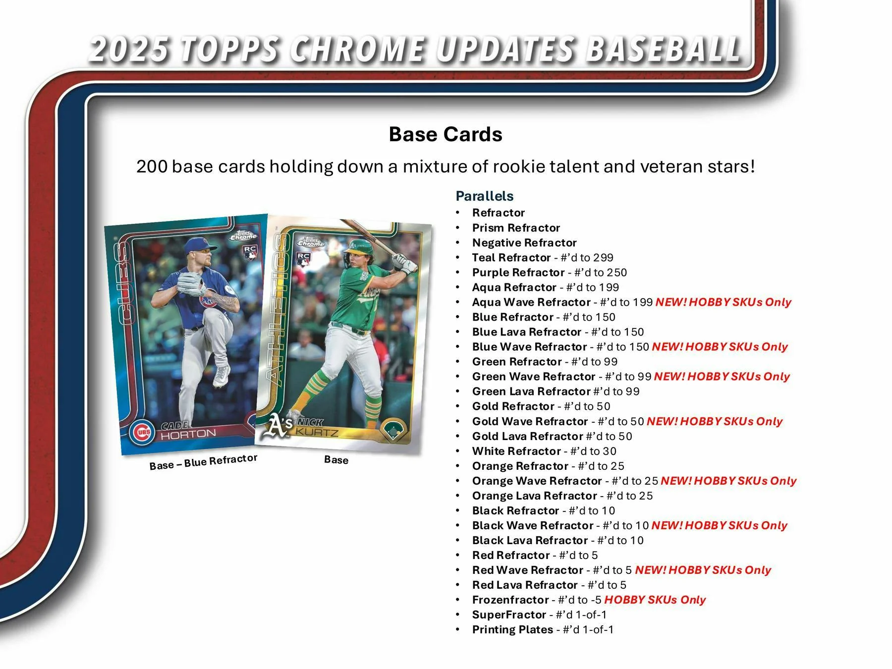 2025 Topps Chrome Update Series Baseball Hobby Box | Columbia Sports Cards - Image 4