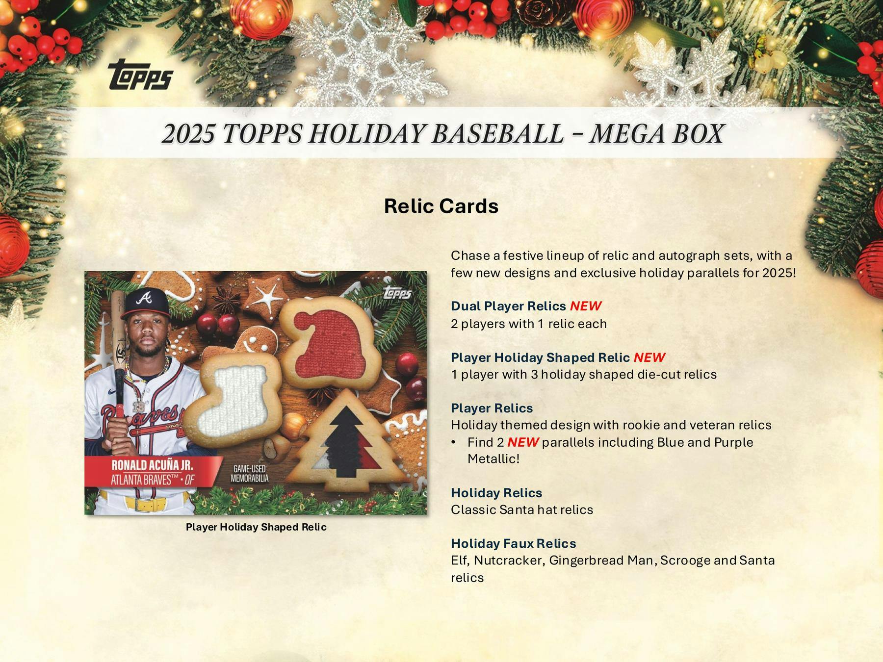 2025 Topps Holiday Baseball Mega Box | Columbia Sports Cards - Image 6