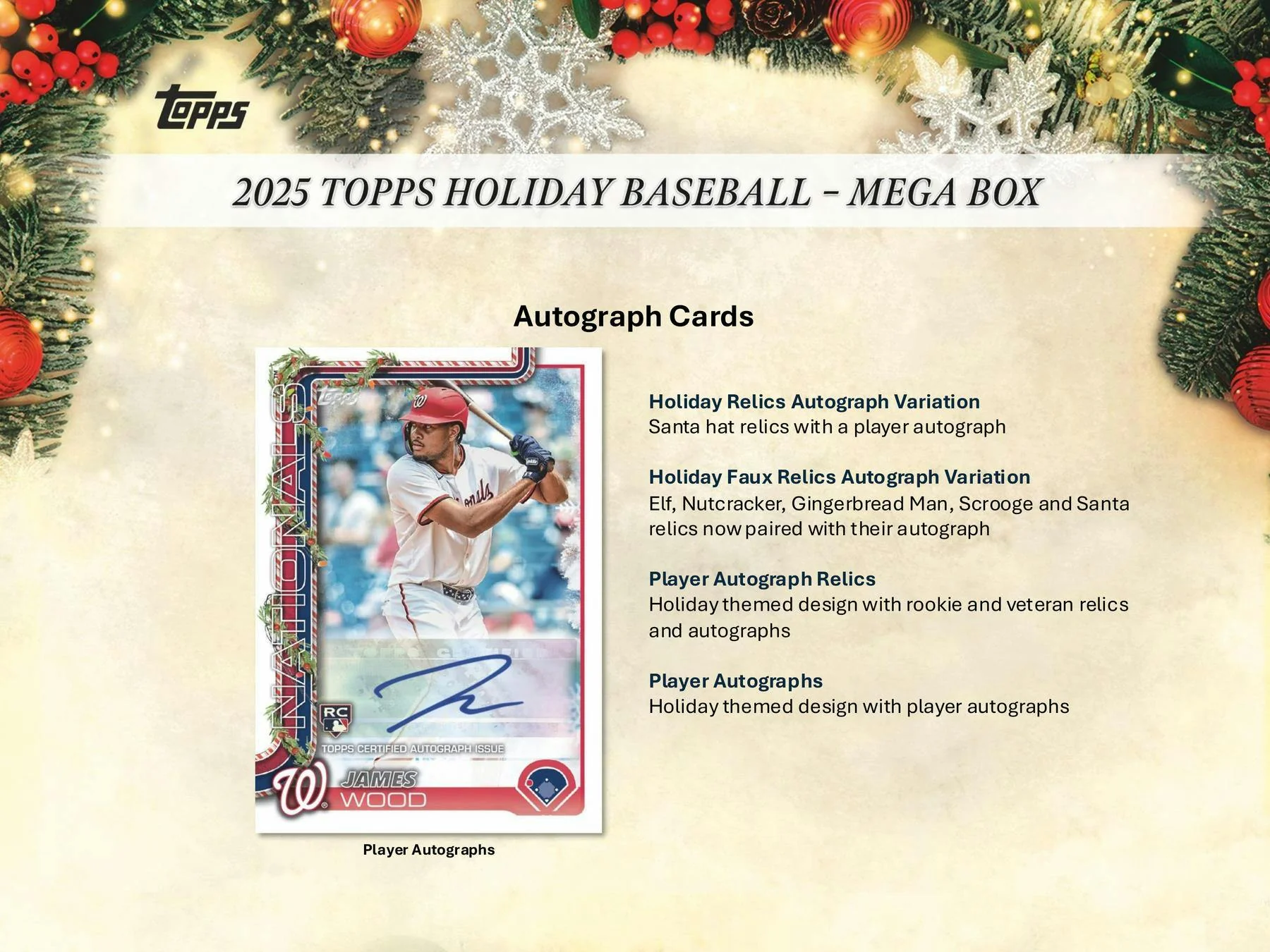 2025 Topps Holiday Baseball Mega Box | Columbia Sports Cards - Image 7