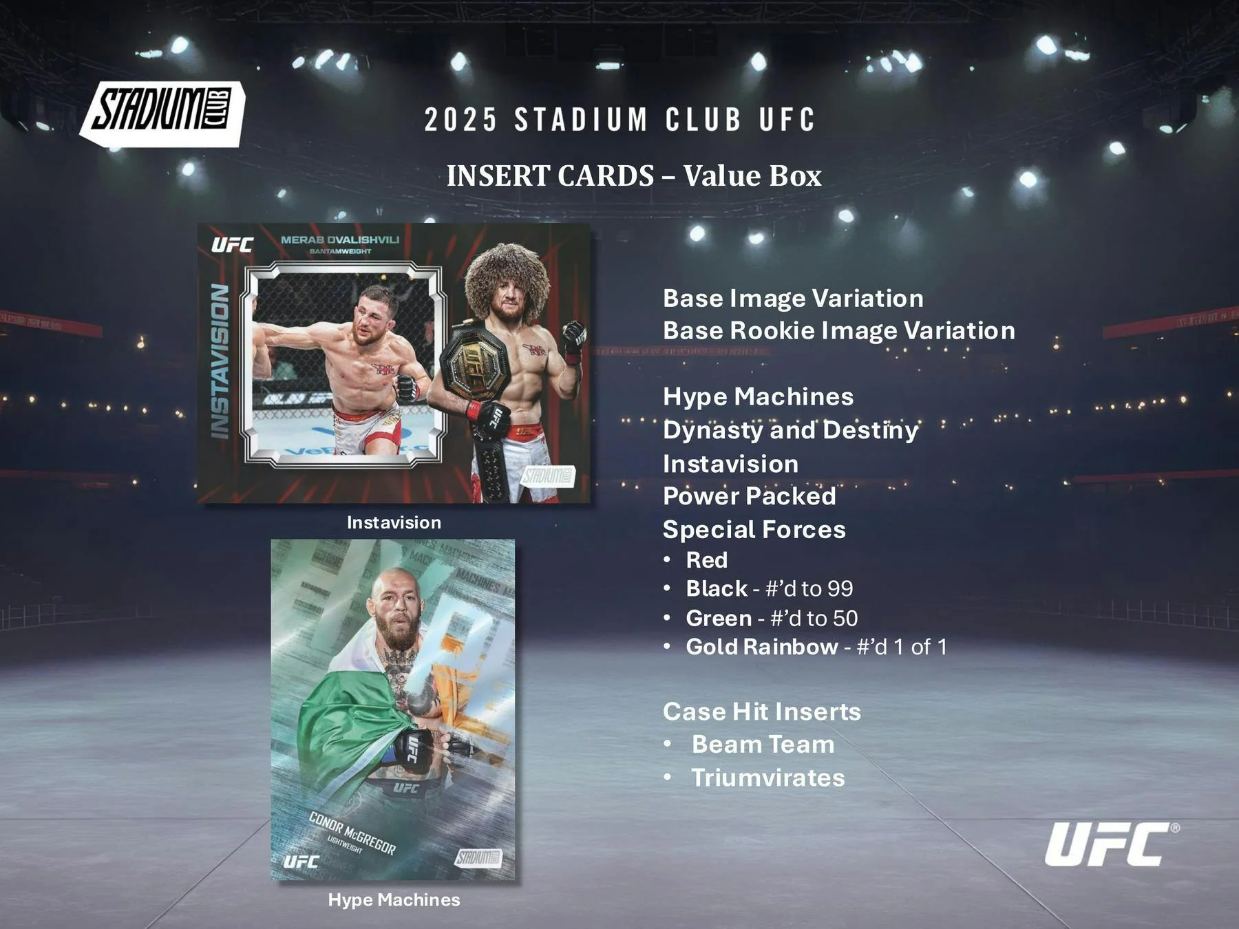 2025 Topps Stadium Club UFC 6-Pack Blaster Box | Columbia Sports Cards - Image 4