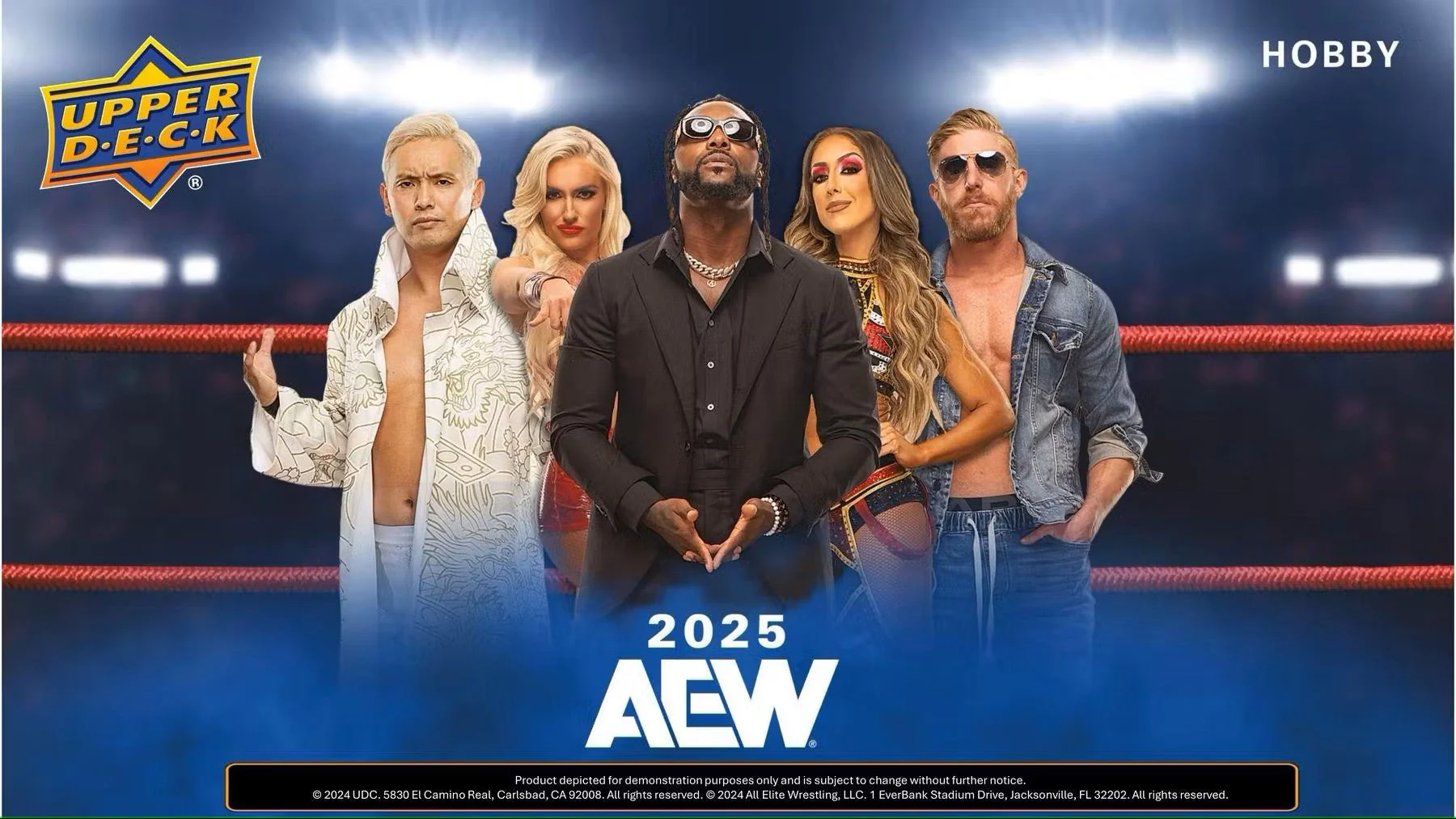 2025 Upper Deck AEW All Elite Wrestling Hobby Box - Image 3