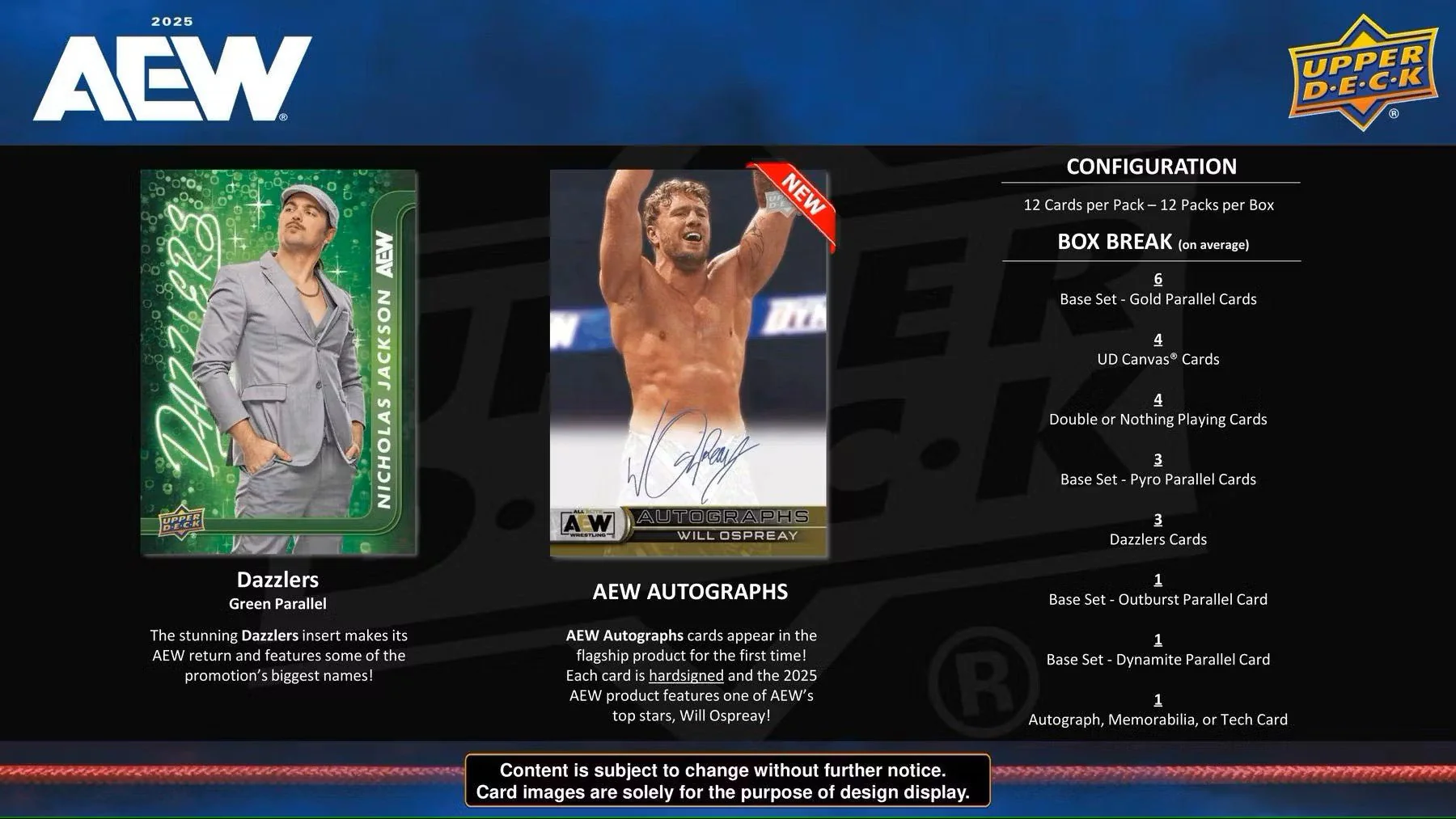 2025 Upper Deck AEW All Elite Wrestling Hobby Box - Image 6